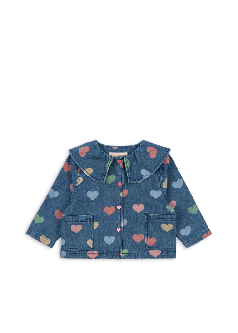 Konges Sløjd - kurtka jeansowa dziecięca Magot Denim Shirt GOTS Bon Coeur Colore
