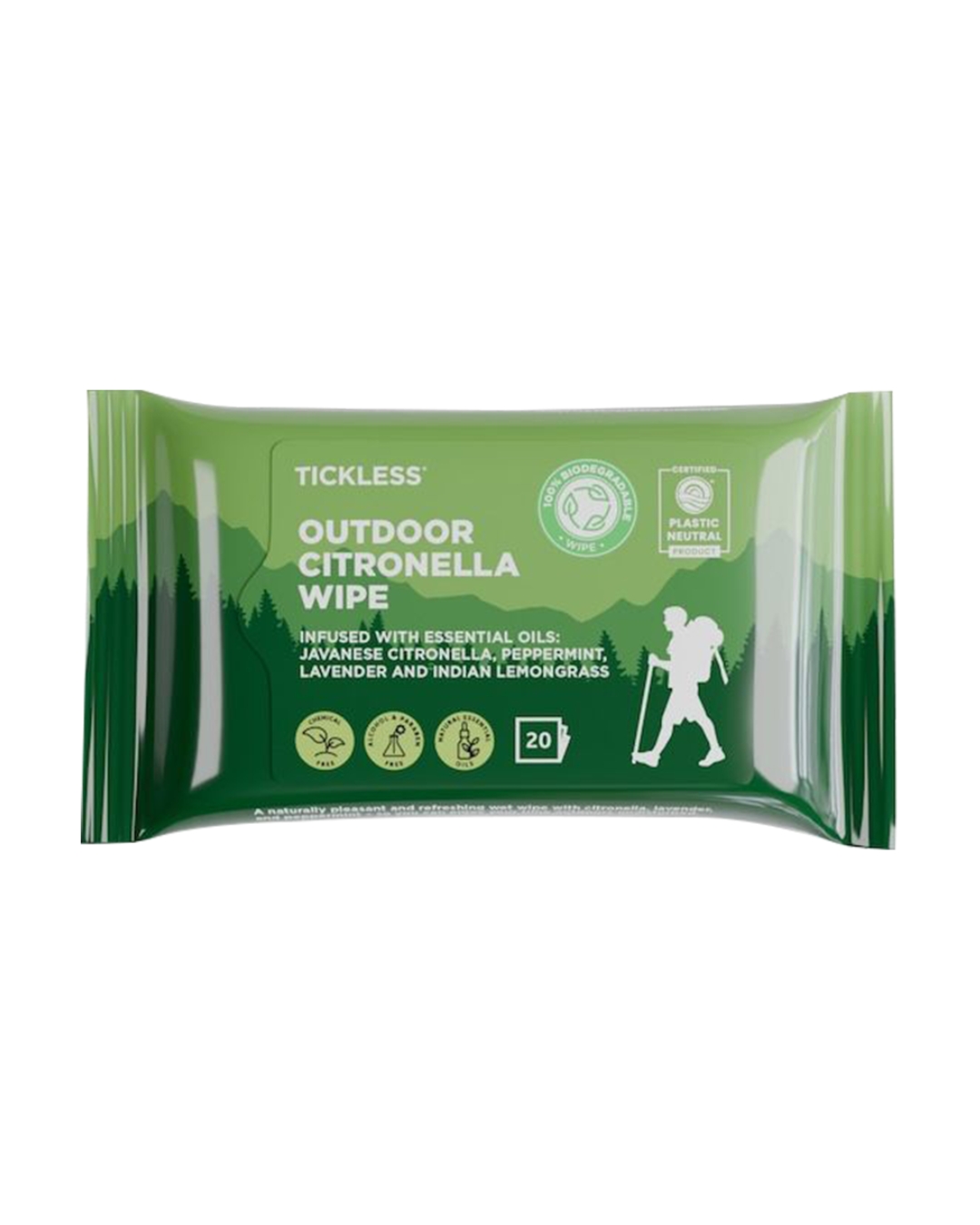 Tickless - Naturalne chusteczki na komary i kleszcze