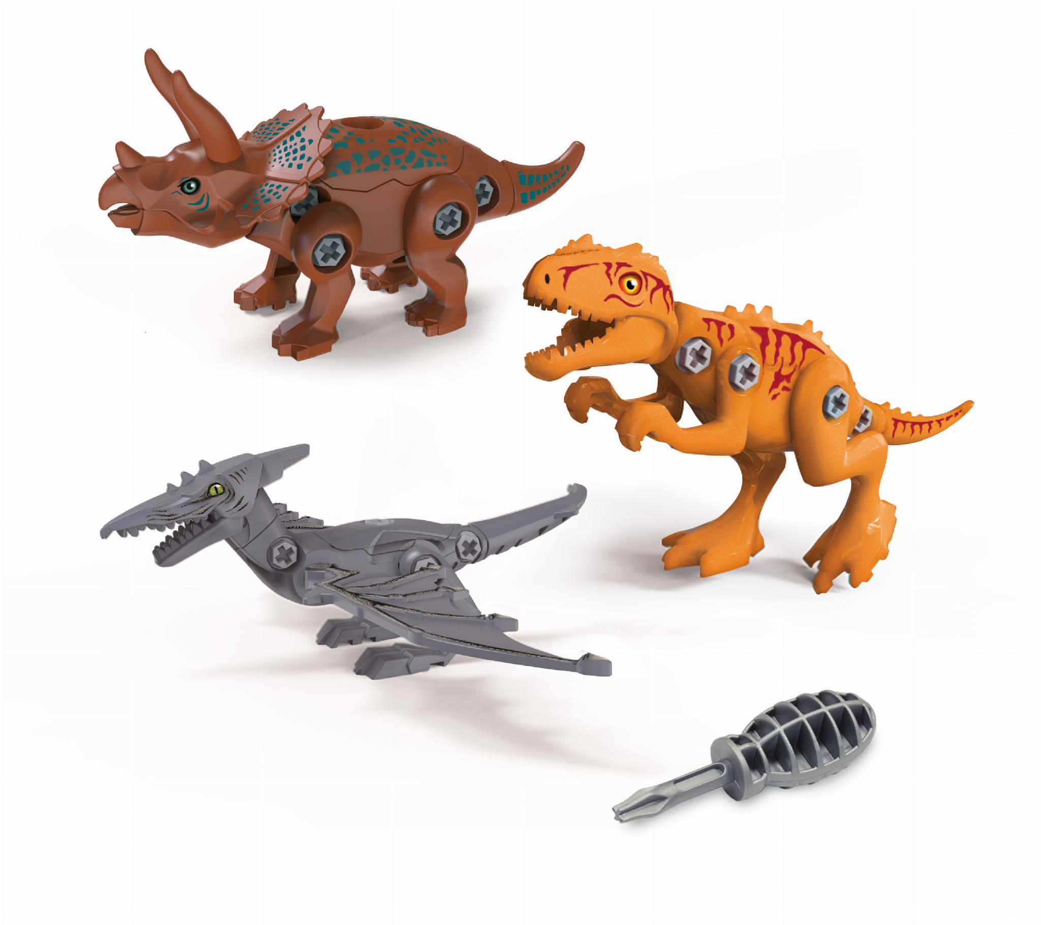 Buki - dinozaury do skręcenia