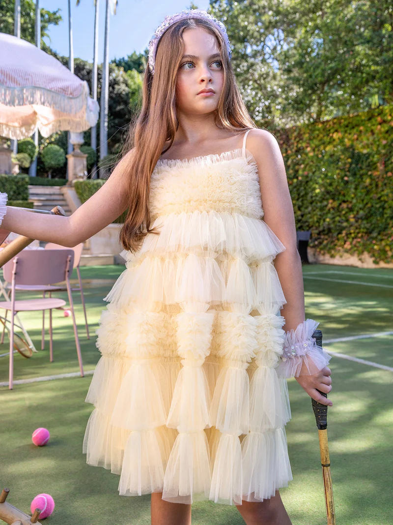 Tutu Du Monde - sukienka High Tier Tulle Dress Daffodil