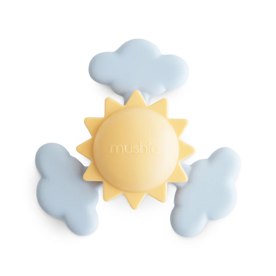 Mushie - spinner sensoryczny z przyssawką Sunshine