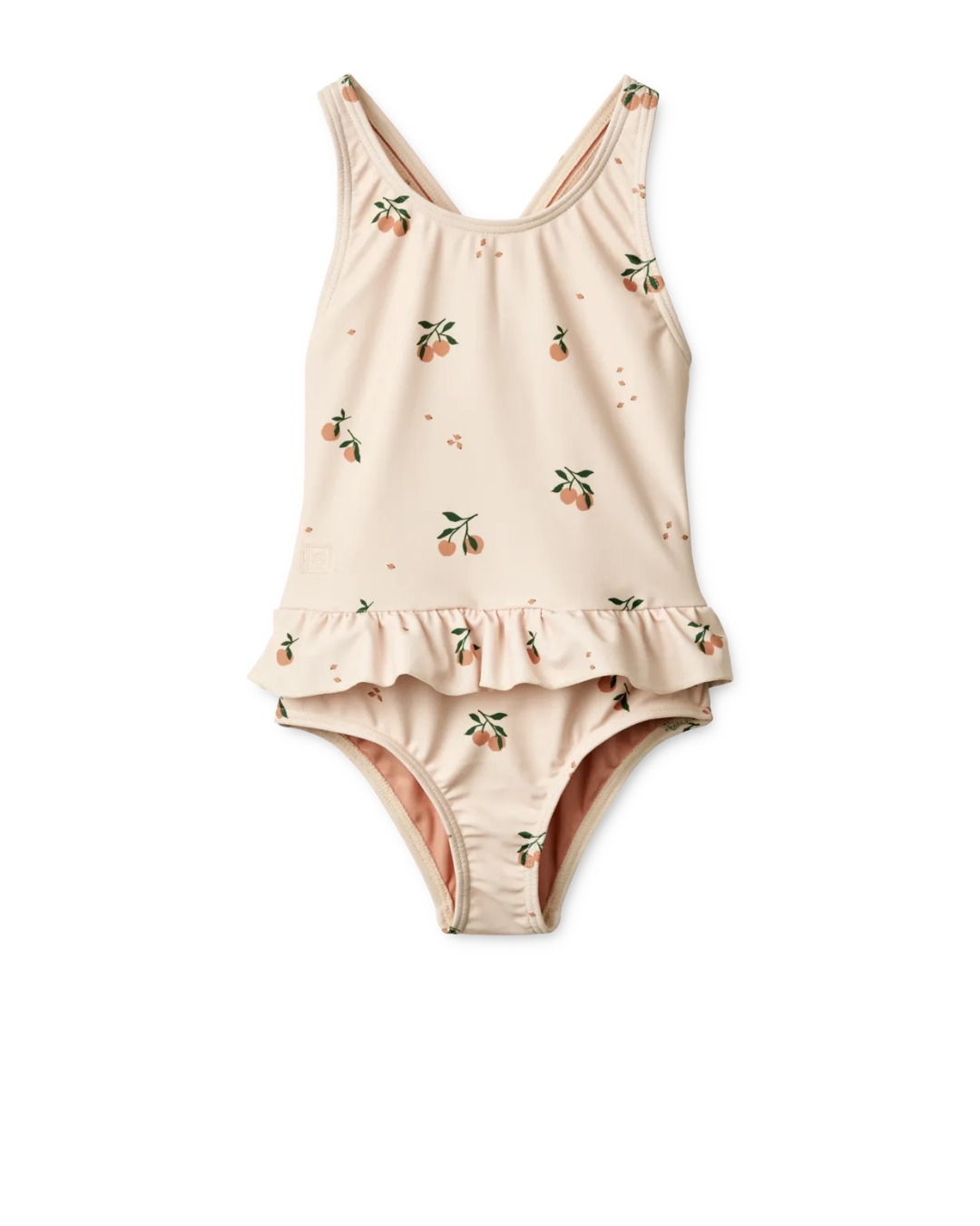 Liewood - strój kąpielowy jednoczęściowy UV Amara peach sea shell