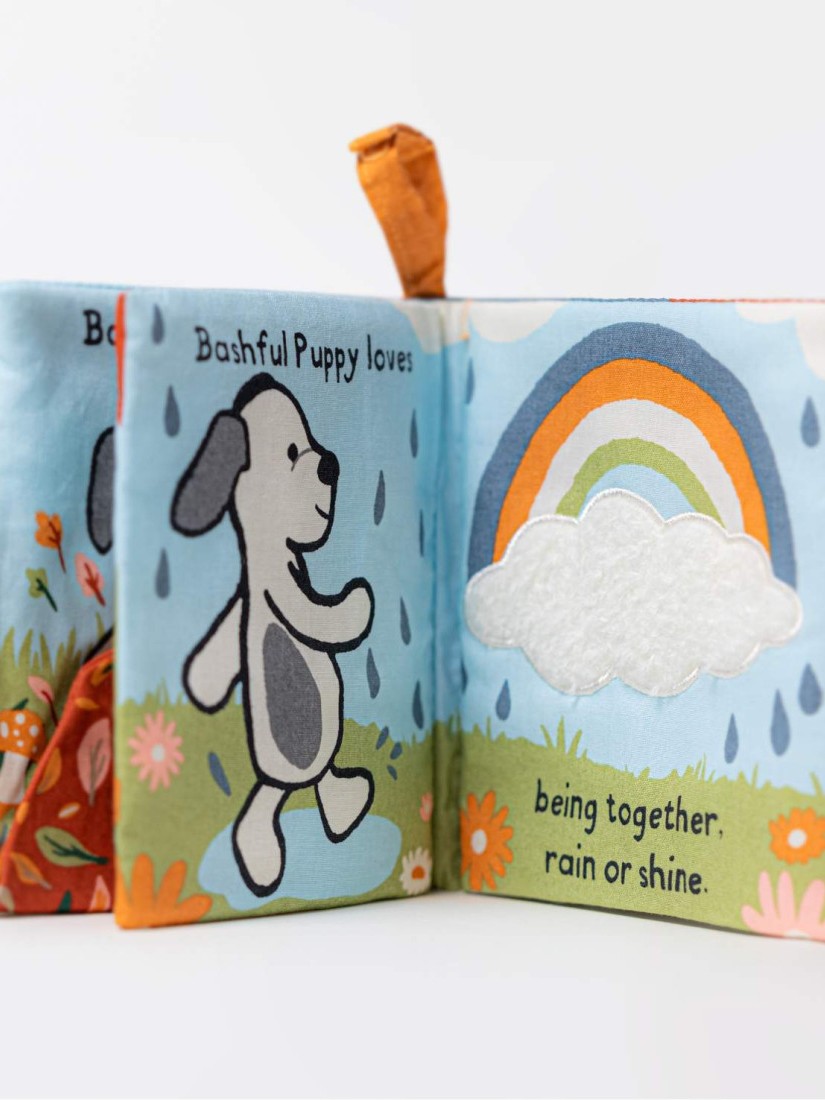 Książeczka sensoryczna Jellycat „Bashful Puppy Loves You” Książeczka sensoryczna Jellycat „Bashful Puppy Loves You”