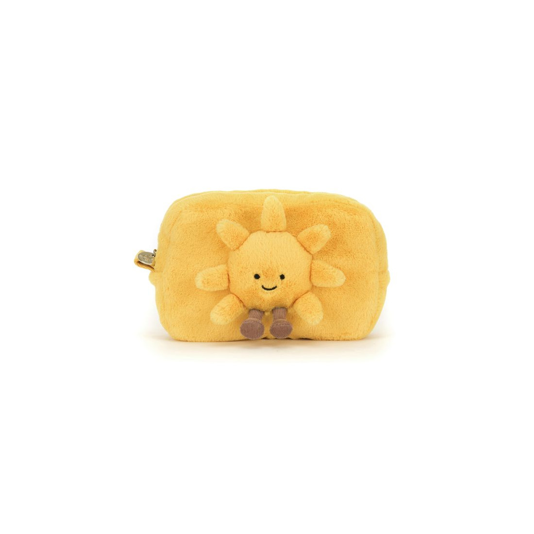 Jellycat - piórnik kosmetyczka Uśmiechnięte Słoneczko 19 cm