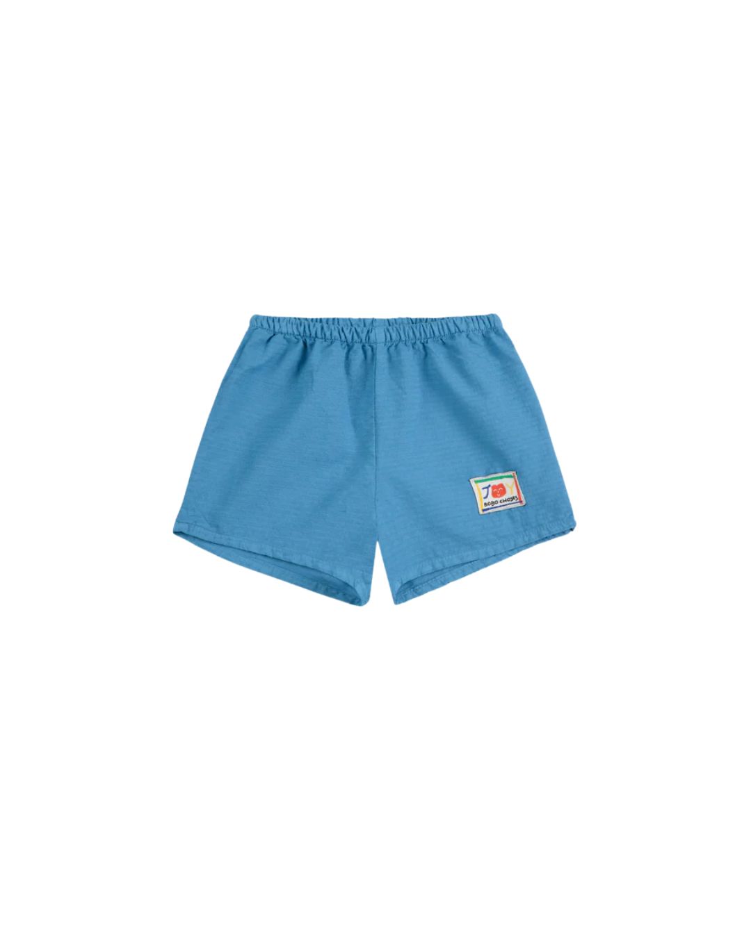  BOBO CHOSES - szorty dziecięce Woven Shorts Smiling blue niebieskie 