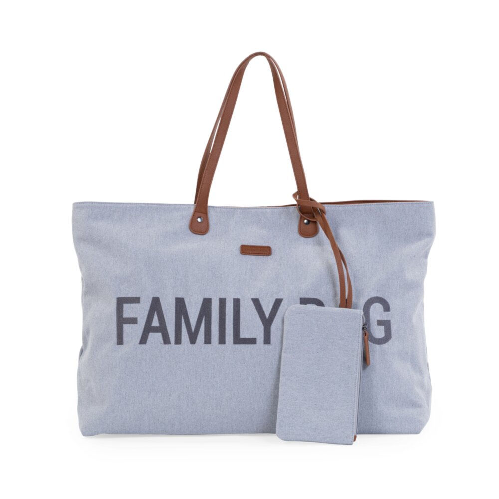Childhome - Torba Family Bag Kanwas Szara
