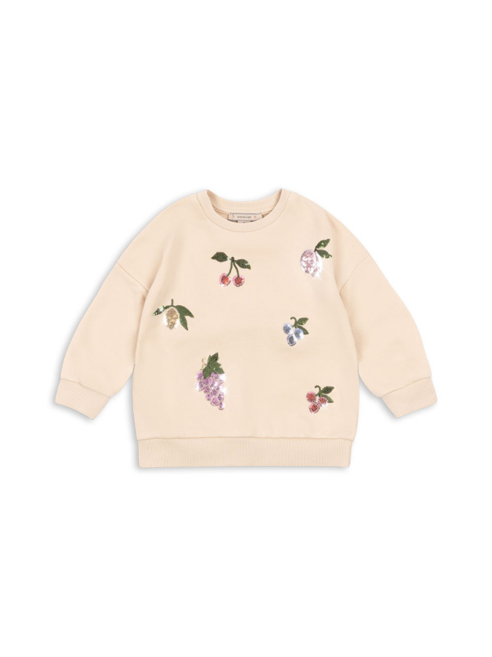 Konges Sløjd - bluza Lou Sequin Sweat Shirt Brazillian Sand