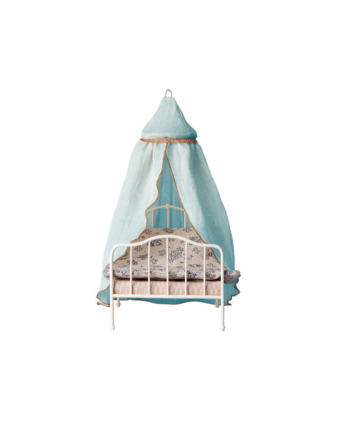 Maileg - baldachim do łóżka miniature bed canopy - mint