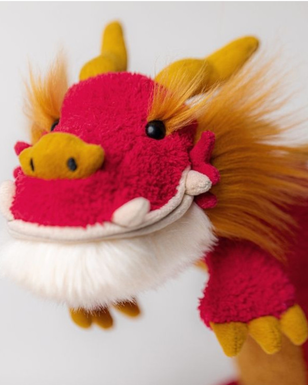 JellyCat - Smok Czerwony 42 cm