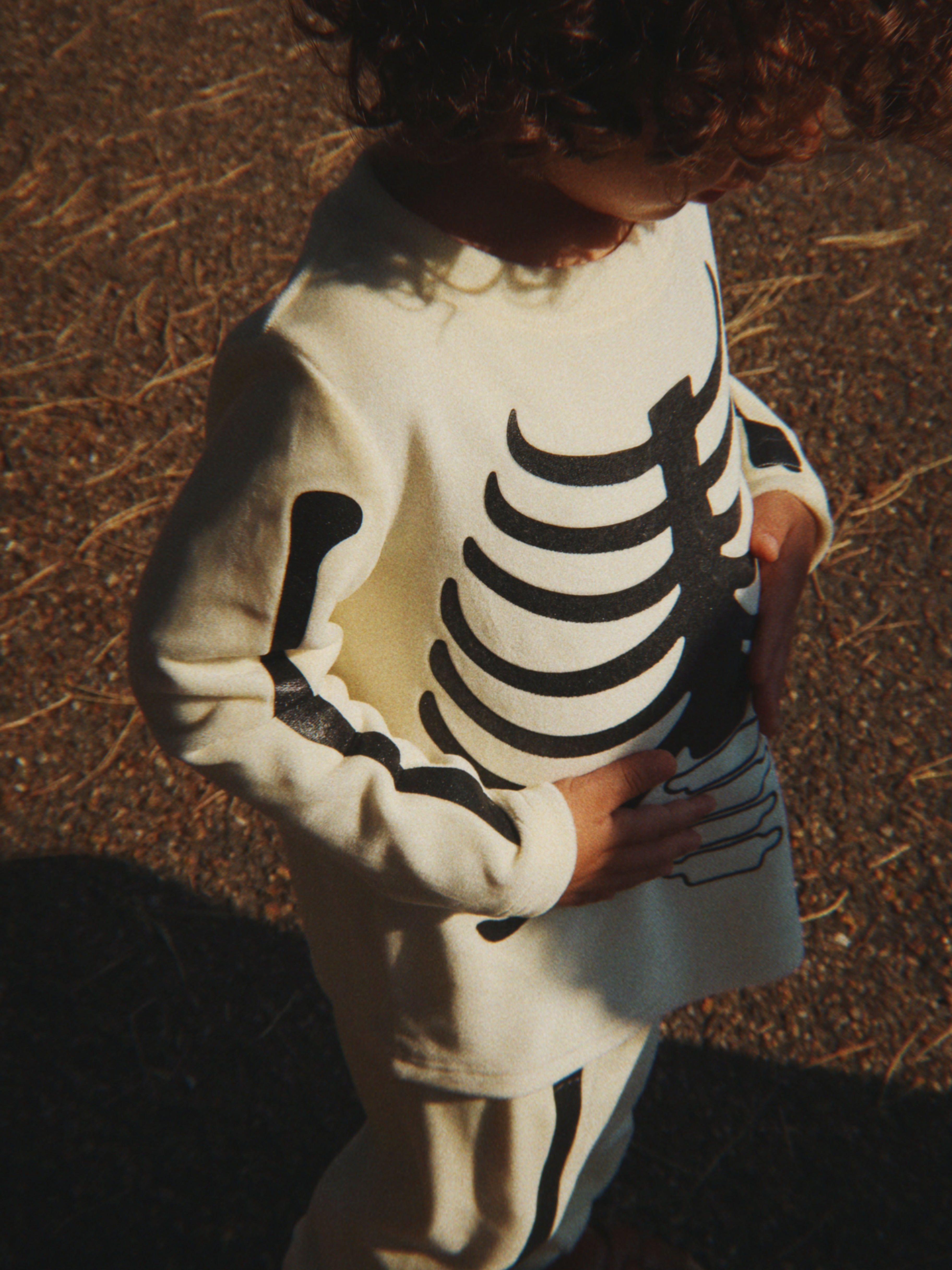 Konges Sløjd - strój kościotrupa Skeleton Set