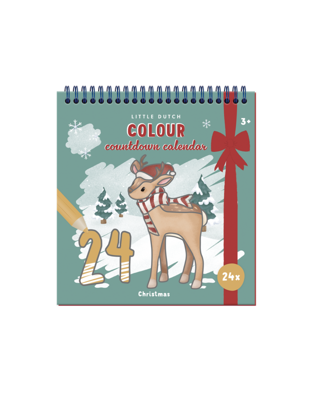 Kolorowanka Little Dutch kalendarz adwentowy Kolorowanka Little Dutch kalendarz adwentowy