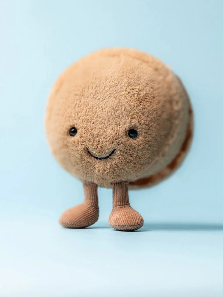 Jellycat - Wesoły Makaronik Czekoladowy Mona 12 cm